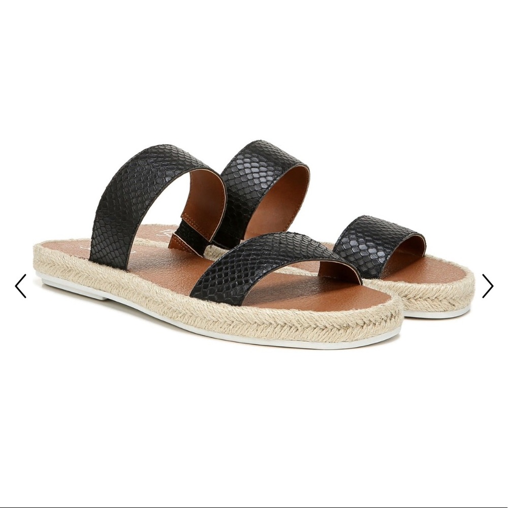 Franco Sarto Posie 2 Espadrille Slide Sandal size 9
